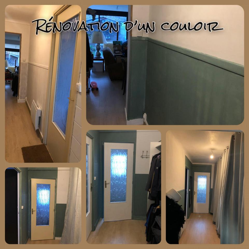 Rénovation d'un couloir